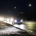 08.01.2025 Parszów. Droga krajowa nr 42 . Program Interwencja / Fot. Wiktor Taszłow - Radio Kielce