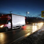 08.01.2025 Parszów. Droga krajowa nr 42 . Program Interwencja / Fot. Wiktor Taszłow - Radio Kielce