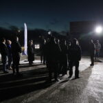 08.01.2025 Parszów. Droga krajowa nr 42 . Program Interwencja / Fot. Wiktor Taszłow - Radio Kielce