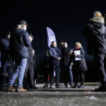 08.01.2025 Parszów. Droga krajowa nr 42 . Program Interwencja / Fot. Wiktor Taszłow - Radio Kielce