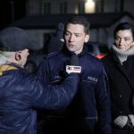 08.01.2025 Parszów. Droga krajowa nr 42 . Program Interwencja / Fot. Wiktor Taszłow - Radio Kielce