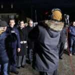 08.01.2025 Parszów. Droga krajowa nr 42 . Program Interwencja / Fot. Wiktor Taszłow - Radio Kielce