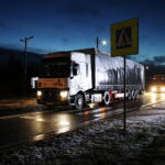 08.01.2025 Parszów. Droga krajowa nr 42 . Program Interwencja / Fot. Wiktor Taszłow - Radio Kielce