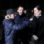 08.01.2025 Parszów. Droga krajowa nr 42 . Program Interwencja / Fot. Wiktor Taszłow - Radio Kielce