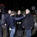 08.01.2025 Parszów. Droga krajowa nr 42 . Program Interwencja / Fot. Wiktor Taszłow - Radio Kielce