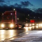 08.01.2025 Parszów. Droga krajowa nr 42 . Program Interwencja / Fot. Wiktor Taszłow - Radio Kielce