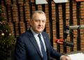 03.01.2024. Radio Kielce. Rozmowa Dnia. Na zdjęciu: Robert Jaworski - burmistrz Chęcin / Fot. Aleksandra Kwaśniewska - Radio Kielce