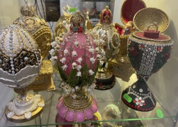 Niezwykłe jaja Fabergé wychodzą spod ręki sandomierzanina