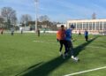 18.01.2025. Ostrowiec Św. Sparing KSZO 1929 - Stal Kraśnik / Fot. Kamil Król - Radio Kielce