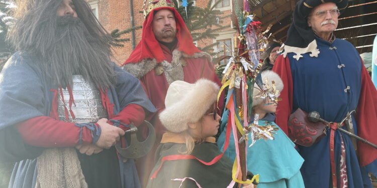 06.01.2025. Sandomierz. Święto Trzech Króli. / Fot. Grażyna Szlęzak - Radio Kielce