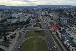 28.01.2025. Kielce. Ulica Gosiewskiego, Żelazna oraz Czarnowska / Fot. Jarosław Kubalski - Radio Kielce