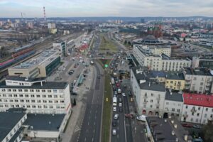 28.01.2025. Kielce. Ulica Gosiewskiego, Żelazna oraz Czarnowska / Fot. Jarosław Kubalski - Radio Kielce