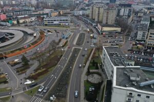 28.01.2025. Kielce. Ulica Gosiewskiego, Żelazna oraz Czarnowska / Fot. Jarosław Kubalski - Radio Kielce