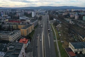 28.01.2025. Kielce. Ulica Gosiewskiego, Żelazna oraz Czarnowska / Fot. Jarosław Kubalski - Radio Kielce