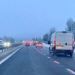 08.01.2025. Warunki na drogach w regionie / Fot. Wiktor Taszłow - Radio Kielce