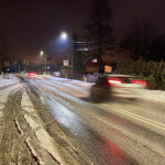 08.01.2025. Warunki na drogach w regionie / Fot. Wiktor Taszłow - Radio Kielce