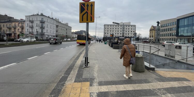 Ważna droga zostanie zwężona. Powodem budowa windy