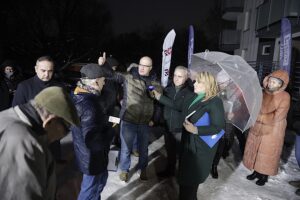 15.01.2025. INTERWENCJA RADIA KIELCE. Kielce. Ulica Sabinówek. / Fot. Jarosław Kubalski - Radio Kielce