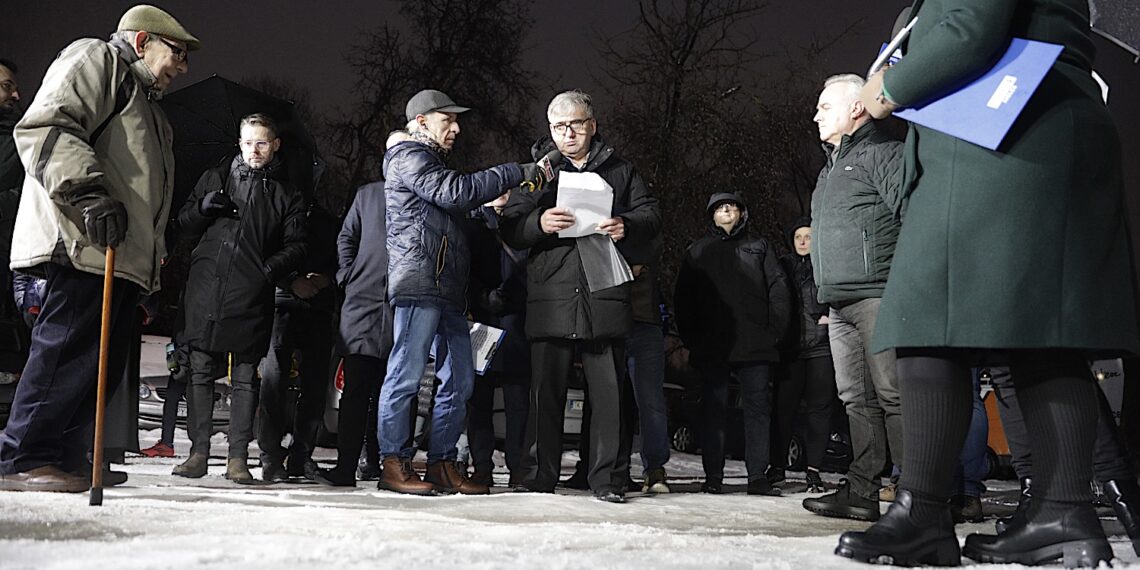 15.01.2025. INTERWENCJA RADIA KIELCE. Kielce. Ulica Sabinówek. / Fot. Jarosław Kubalski - Radio Kielce