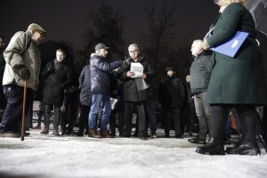 15.01.2025. INTERWENCJA RADIA KIELCE. Kielce. Ulica Sabinówek. / Fot. Jarosław Kubalski - Radio Kielce