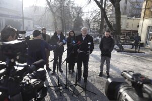 20.01.2025. Kielce. Konferencja Koalicji Obywatelskiej / Fot. Jarosław Kubalski - Radio Kielce