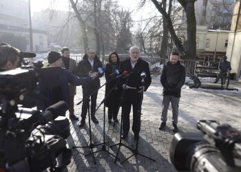 20.01.2025. Kielce. Konferencja Koalicji Obywatelskiej / Fot. Jarosław Kubalski - Radio Kielce