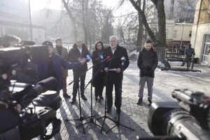 20.01.2025. Kielce. Konferencja Koalicji Obywatelskiej / Fot. Jarosław Kubalski - Radio Kielce