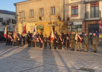 17.01.2025 Szydłowiec. Początek Centralnych Obchodów 162. Rocznicy Wybuchu Powstania Styczniowego. / Fot. Anna Głąb - Radio Kielce