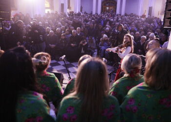 06.01.2025 Święty Krzyż. Koncert charytatywny dla Mariusza Wójcickiego z gminu Bieliny / Fot. Jarosław Kubalski - Radio Kielce