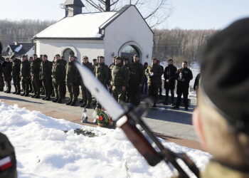 18.01.2025 Michniów. Marsz w 162. rocznicę wybuchu powstania styczniowego / Fot. Jarosław Kubalski - Radio Kielce