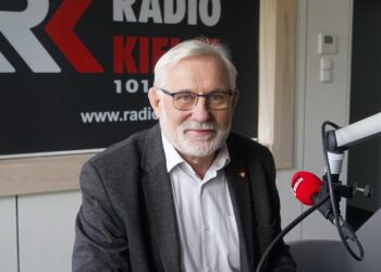 27.01.2025. Radio Kielce. Rozmowa Dnia. Na zdjęciu: Lucjan Pietrzczyk / Fot. Angelika Rejnowicz - Radio Kielce