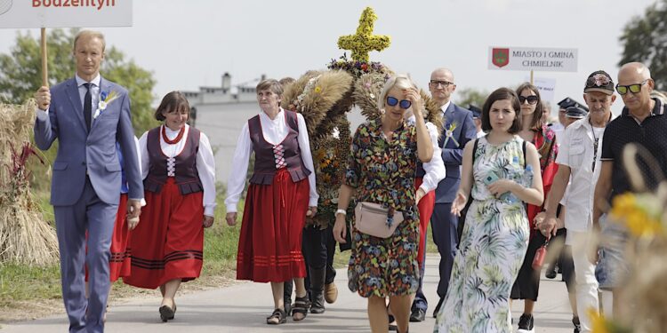 28.08.2022. Górno. Dożynki powiatu kieleckiego i gminy Górno. / Fot. Jarosław Kubalski - Radio Kielce.