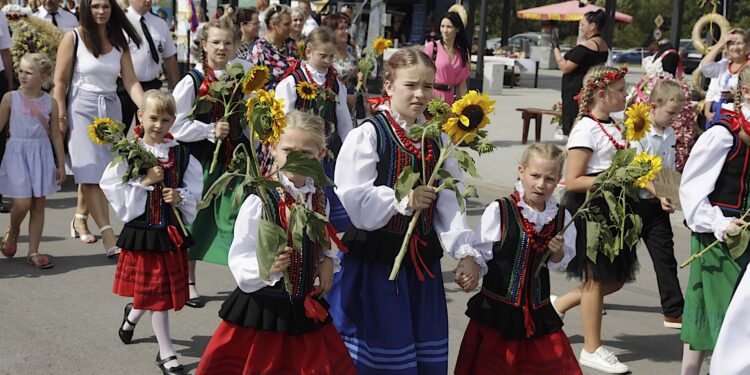 28.08.2022. Górno. Dożynki powiatu kieleckiego i gminy Górno. / Fot. Jarosław Kubalski - Radio Kielce.