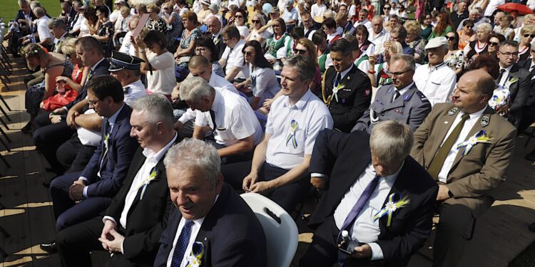 28.08.2022. Górno. Dożynki powiatu kieleckiego i gminy Górno. / Fot. Jarosław Kubalski - Radio Kielce.