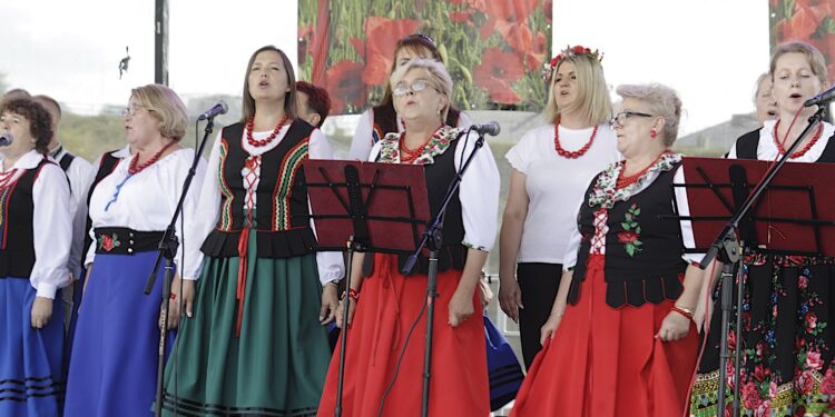 28.08.2022. Górno. Dożynki powiatu kieleckiego i gminy Górno. / Fot. Jarosław Kubalski - Radio Kielce.