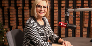 2.01.2024 Rozmowa Dnia. Renata Janik - marszałek województwa świętokrzyskiego/ Fot. Wiktor Taszłow - Radio Kielce