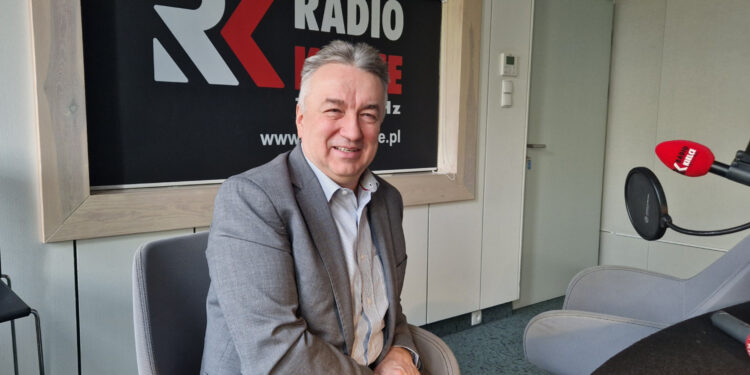 Jacek Kłudka, dyrektor targów Sadownictwa i Warzywnictwa TSW. / Fot. Marzena Smoręda - Radio Kielce