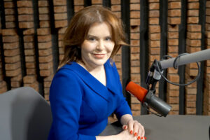 15.01.2025 Rozmowa Dnia. Na zdjęciu: Anna Krupka posłanka Prawa i Sprawiedliwości. / Fot. Aleksandra Kwaśniewska - Radio Kielce