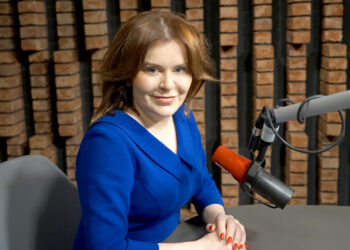 15.01.2025 Rozmowa Dnia. Na zdjęciu: Anna Krupka posłanka Prawa i Sprawiedliwości. / Fot. Aleksandra Kwaśniewska - Radio Kielce