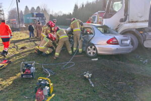 Tragedia na drodze. Kierowca zginął pod kołami ciężarówki