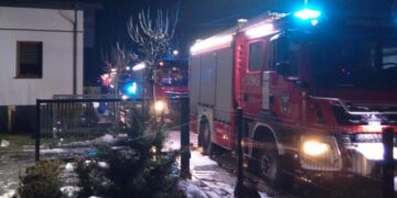 Pożar domu w Skarżysku-Kamiennej