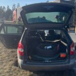 05.02.2025. Jaworznia. Zderzenie samochodów / Fot. Straż Pożarna