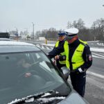 14.02.2025. Kielce. Akcja „Nie rozlewaj krwi na drodze” / Fot. Daniel Czwartosz - Radio Kielce