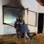 05.02.2025. Kolonia Bogoria. Pożar / Fot. Straż Pożarna