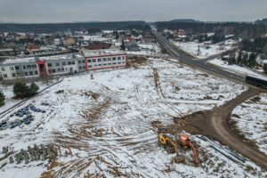 Budowa obwodnicy Morawicy w ciągu drogi krajowej nr 73 / Fot. GDDKiA