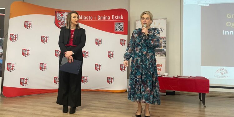 27.02.2025. Osiek. Inauguracja ogólnopolskiego programu Gmina Przyjazna Seniorom / Fot. Grażyna Szlęzak - Radio Kielce