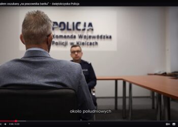 Jak nie paść ofiarą oszustów? Policjanci nagrali film