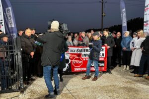 05.02.2025. Interwencja Radia Kielce i TVP3 Kielce / Fot. Wojciech Połeć - Radio Kielce