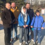 05.02.2025. Starachowice. Nowo wybudowany skatepark / Fot. Anna Głąb - Radio Kielce