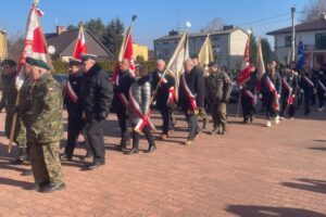 09.02.2025. Skarżysko-Kamienna. Uroczystości w 85. rocznicę zbrodni niemieckiej na osiedlu Bór / Fot. Anna Głąb - Radio Kielce